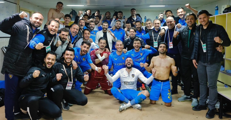 Bucaspor 1928'de coşku büyük